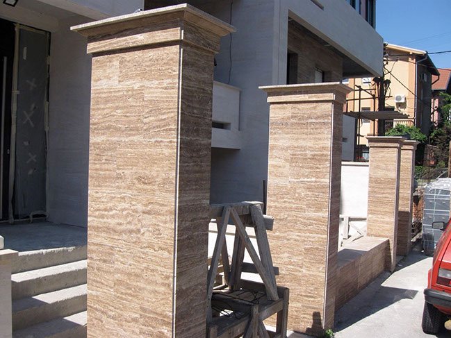 noche travertine, noche travertine cross cut, noche travertine fossil, red travertine, silver travertine, light travertine, afyon grey 